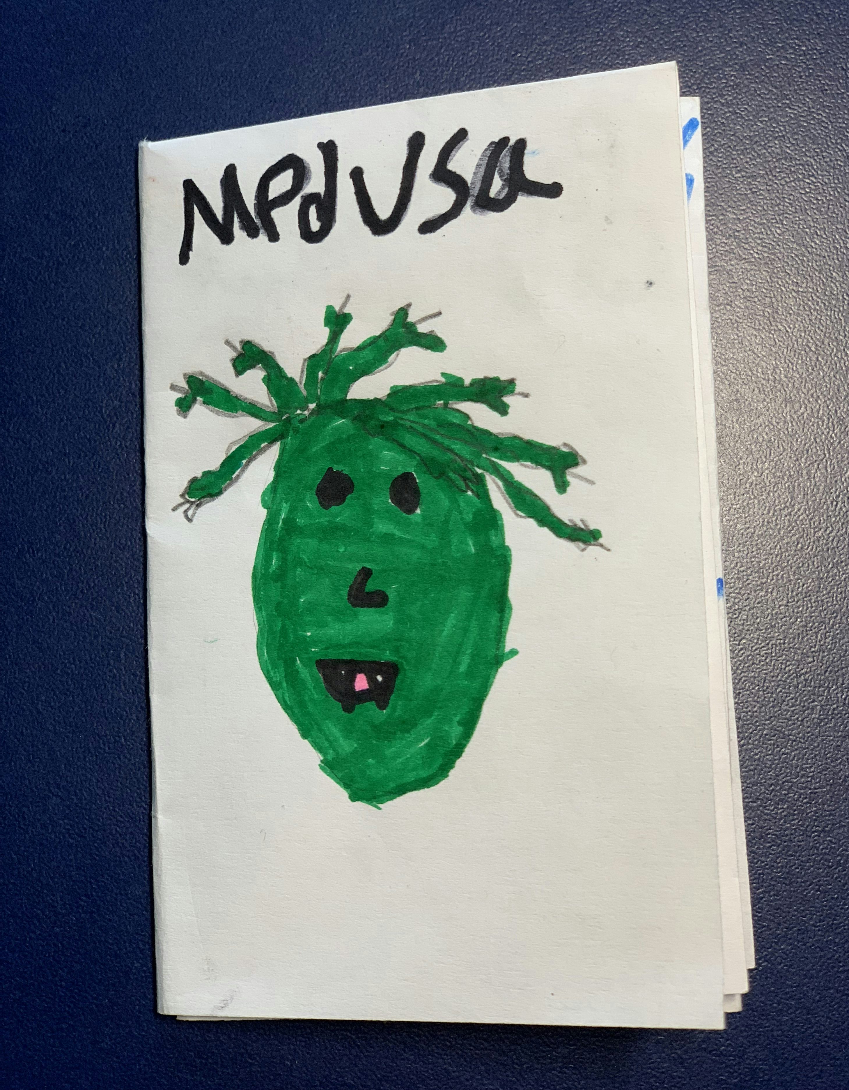 Medusa by Amar (age 9)